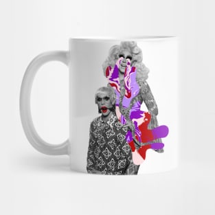 Trixie Mattel And Katya zamolodchikova Trippy Purple Single Tears Halloween Design 1 Mug